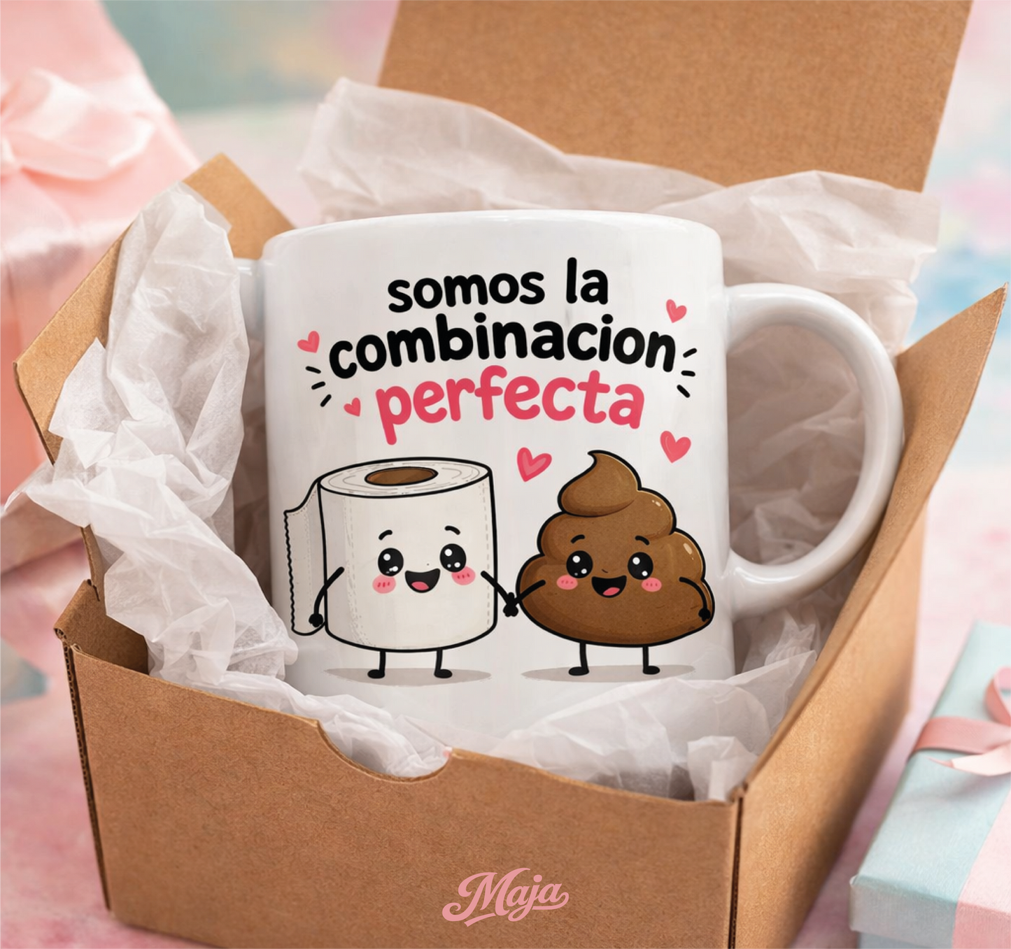 Taza Amor Somos la Combinación perfecta