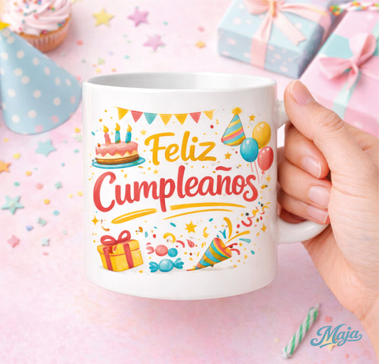 Taza Feliz Cumpleaños