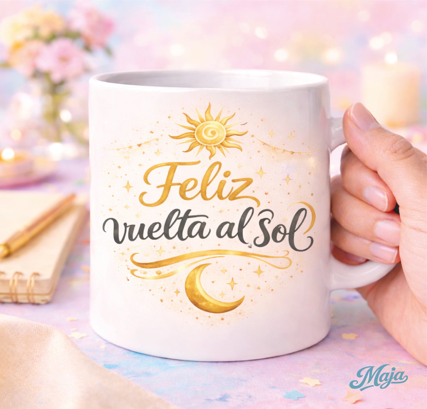 Taza Feliz vuelta al sol - Cumpleaños
