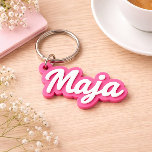 Llavero con nombre personalizado