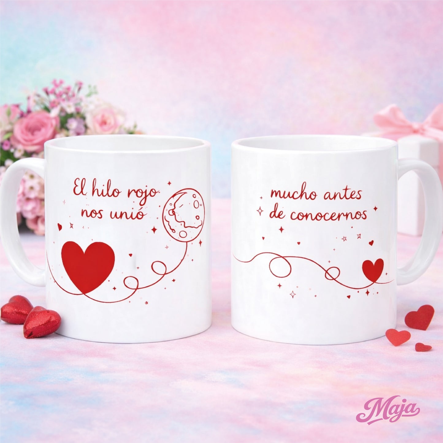 Taza El Hilo Rojo - Amor